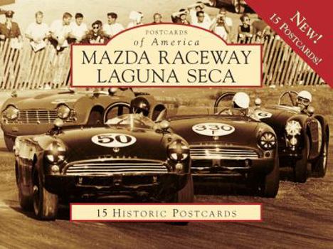 Cards Mazda Raceway Laguna Seca: 15 Historic Postcards Book