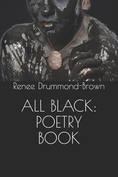 Paperback All Black: Poetry Book