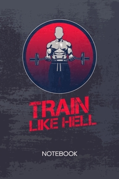 BULLET DOTTED JOURNAL: Athlete Notebook Dotted Grid a5 6x9 120 Pages - Motivational Quote Planner Bodybuilders Motivation Diary Bodybuilding Saying - ... Personal Trainer Gift Idea for Men and Women