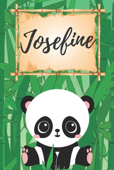personalisiertes Notizbuch Panda / Malbuch / Kritzelbuch / Tagebuch / Journal / Notizheft / DIN A5 / Geschenke Josefine: individuelles ... für Frauen und Männer. (German Edition)