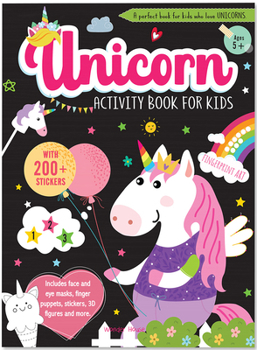 Paperback Unicorn Activity Book for Kids Book