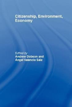 Paperback Citizenship, Environment, Economy Book