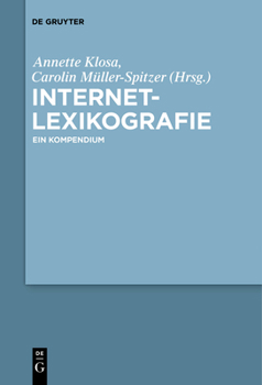 Paperback Internetlexikografie [German] Book