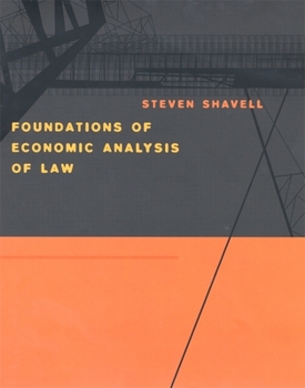 Hardcover Foundations of Economic Analysis of Law Book