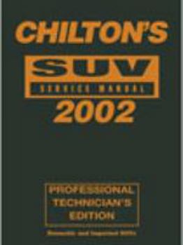 Hardcover Chilton's SUV Service Manual Book