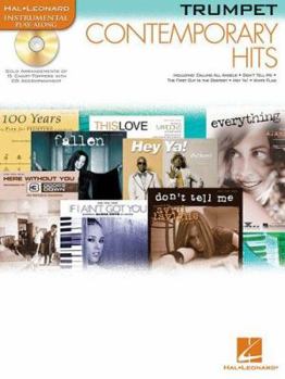 Paperback Contemporary Hits: for Trumpet Instrumental Play-Along Pack Book