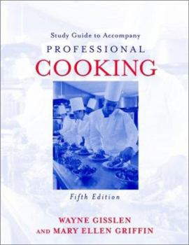 Paperback Professional Cooking, Study Guide Book