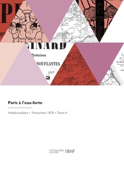 Paperback Paris À l'Eau-Forte [French] Book