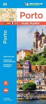 Map Michelin Porto Map No. 85: Road & Tourist Map Book