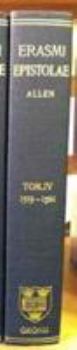 Hardcover Opus Epistolarum Des. Erasmi Roterodami: Volume IV: 1519-1521 Book