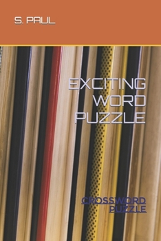 Paperback Exciting Word Puzzle: Crossword Puzzle Book