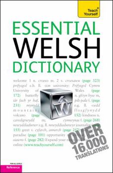 Paperback Essential Welsh Dictionary: Welsh-English/English-Welsh Book