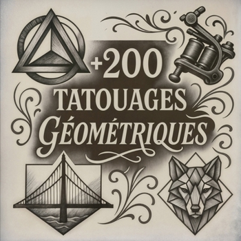 Paperback +200 tatouages géométriques [French] Book