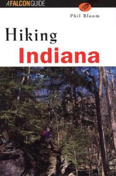 Paperback Hiking Indiana Book