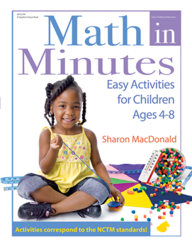 Paperback Math in Minutes: Easy Activities for Children Ages 4-8 Book