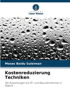 Paperback Kostenreduzierung Techniken [German] Book