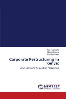 Paperback Corporate Restructuring In Kenya Book
