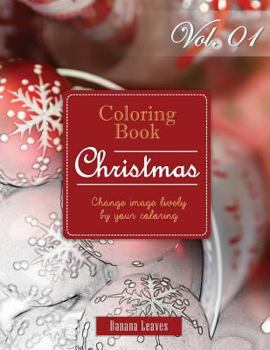Paperback Fantasy Christmas: Gray Scale Photo Adult Coloring Book, Mind Relaxation Stress Relief Coloring Book Vol1: Series of coloring book for ad Book