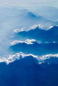 Paperback Mountains in Clouds: Mountains Are Formed Through Tectonic Forces or Volcanism. Book