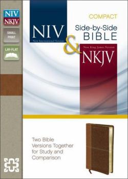 Imitation Leather Side-By-Side Bible-PR-NIV/NKJV-Compact: Two Bible Versions Together for Study and Comparison Book
