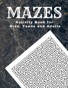 Marble Maze Books: The Ultimate Christmas Maze Puzzle Book for Kids, Teens, and Adults (All Ages, All Levels) | Fun and Challenging Mazes for All!