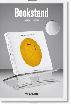Misc. Bookstand. Large. Clear Book