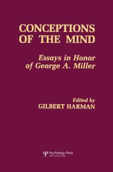 Paperback Conceptions of the Human Mind: Essays in Honor of George A. Miller Book