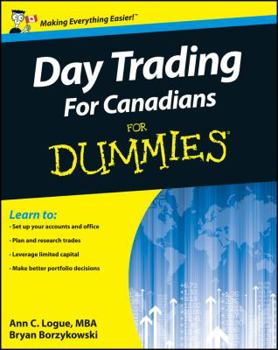 Paperback Day Trading for Canadians for Dummies Book