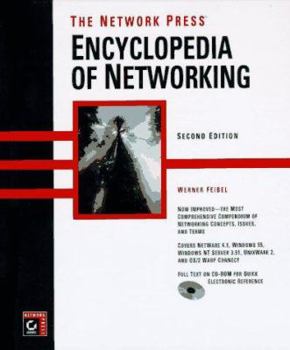 Hardcover Network Press Encyclopedia of Networking, with CD-ROM Book