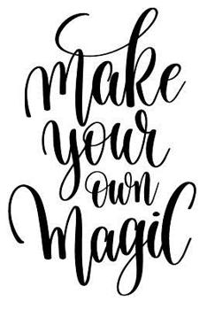 Paperback Make Your Own Magic: 6x9 College Ruled Line Paper 150 Pages Book