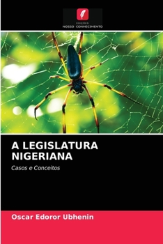 Paperback A Legislatura Nigeriana [Portuguese] Book