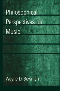 Hardcover Philosophical Perspectives on Music Book