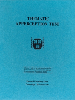 Hardcover Thematic Apperception Test Book