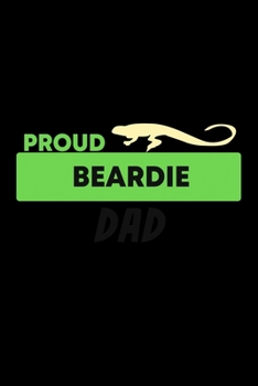 Paperback Proud Beardie Dad: 110 Game Sheets - Four in a Row Fun Blank Games - Soft Cover Book for Kids for Traveling & Summer Vacations - Mini Gam Book