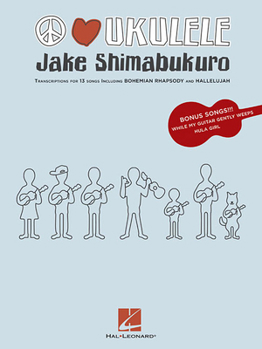 Paperback Jake Shimabukuro - Peace Love Ukulele Book