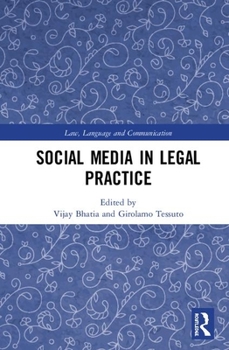Hardcover Social Media in Legal Practice Book