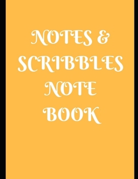 Paperback Notes & Scribbles Notebook Book