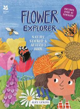 Paperback Flower Explorer: Sticker & Activity Book