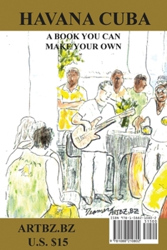 Paperback Sketchbook Havana Cuba Book