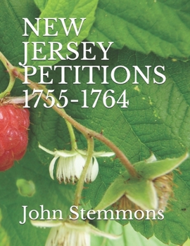 Paperback New Jersey Petitions 1755-1764 Book