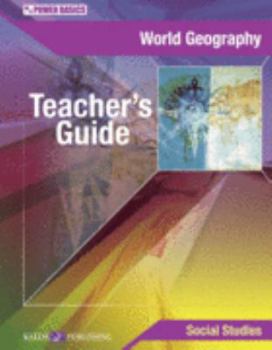 Paperback Power Basics World Geography Teacher's Guide Book