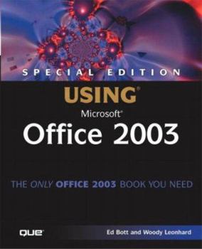Paperback Special Edition Using Microsoft Office 2003 Book