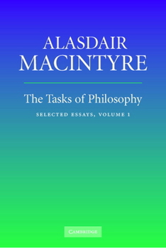 Paperback The Tasks of Philosophy: Volume 1: Selected Essays Book