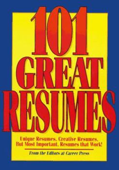 Paperback 101 Great Resumes Book