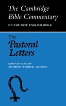 Hardcover The Pastoral Letters Book