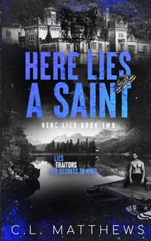 Paperback Here Lies a Saint: A Dark Bully Academy Romance Book