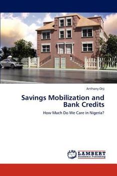 Paperback Savings Mobilization and Bank Credits Book