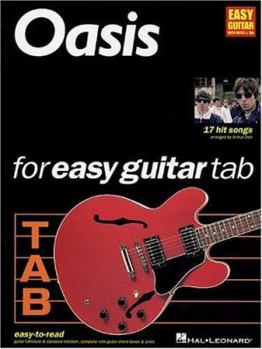 Paperback Oasis for Easy Guitar Tab Book
