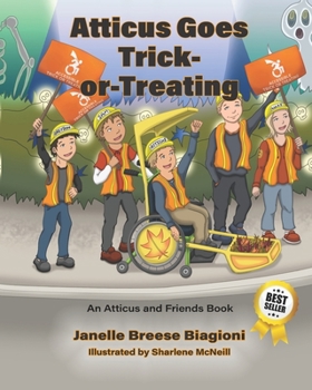 Paperback Atticus Goes Trick-or-Treating Book