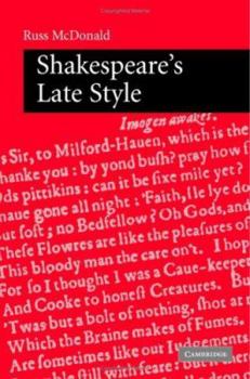 Hardcover Shakespeare's Late Style Book